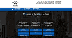 Desktop Screenshot of matthewsmotors.com